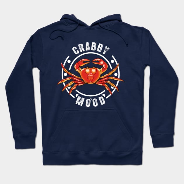 Crabby Mood Hoodie by TMBTM